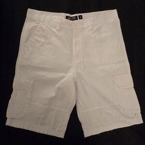 Southpole Brand/White Cargo Shorts